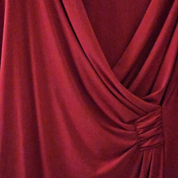 Spence dress stretchy pink wrap special occasion Event dress 14 - Picture 9 of 11